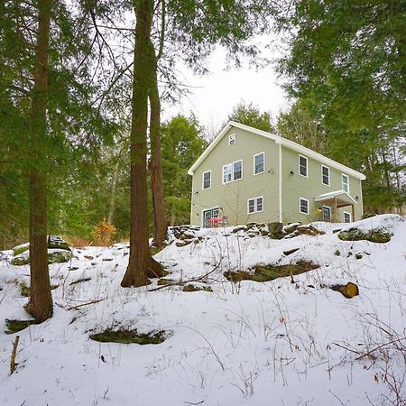 Secluded Streamside Home With Hot Tub Margaretville Eksteriør bilde